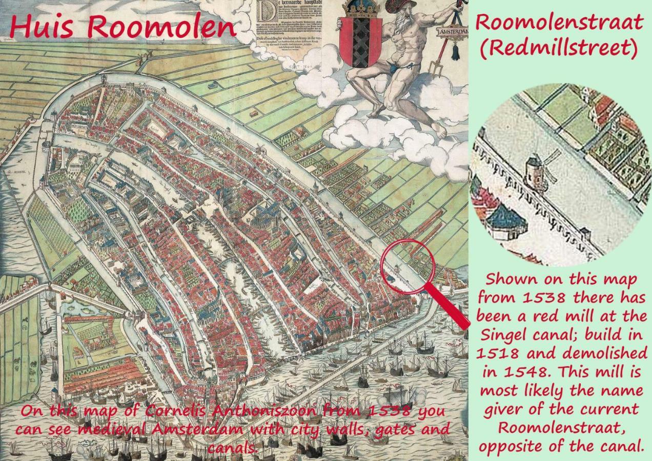 Huis Roomolen อัมสเตอร์ดัม ภายนอก รูปภาพ